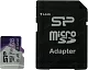 Карта памяти Silicon Power SP128GBSTXDU3V20AB microSDXC Memory Card 128Gb UHS-I U3 + microSD-- SD Adapter