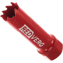 Коронка биметаллическая 16 мм REDVERG 6627095