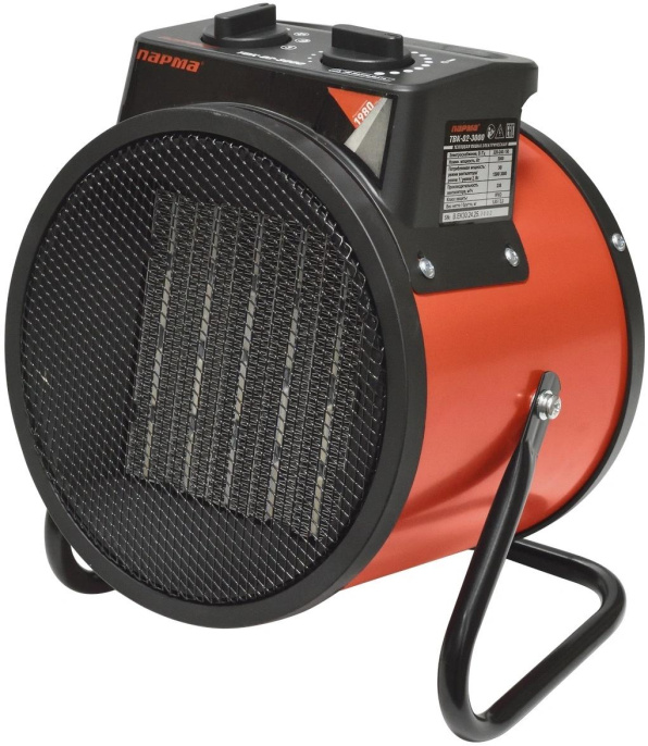 Тепловентилятор Парма ТВК-02-3000 3000Вт красный/черный