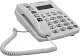 Телефон Texet TX-250 White { Дисплей: есть. Органайзер: часы. Память набранных номеров: 9. Однокнопочный набор 1 )