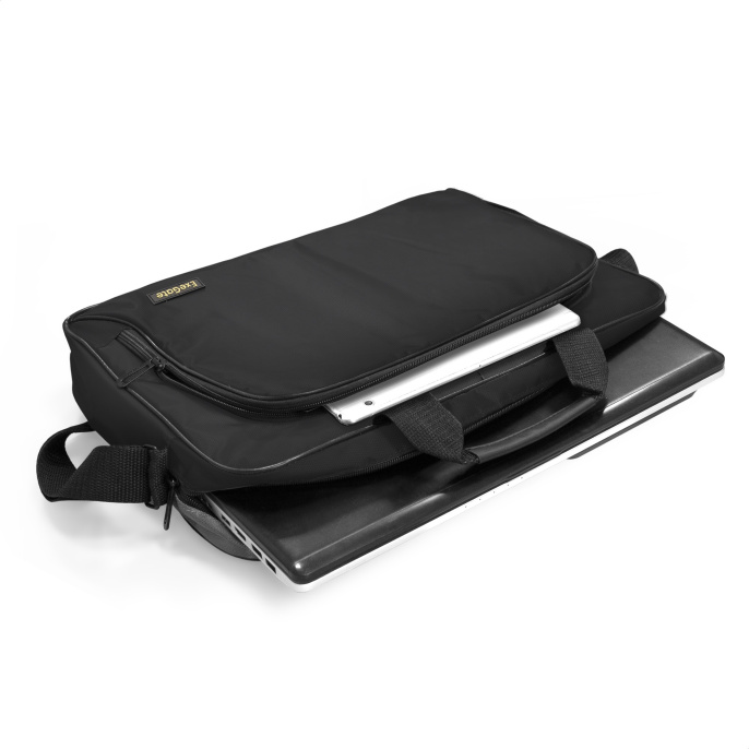 Сумка ExeGate Office F1596 Black, черная, полиэстер, для ноутбуков до 15.6" EX264611RUS