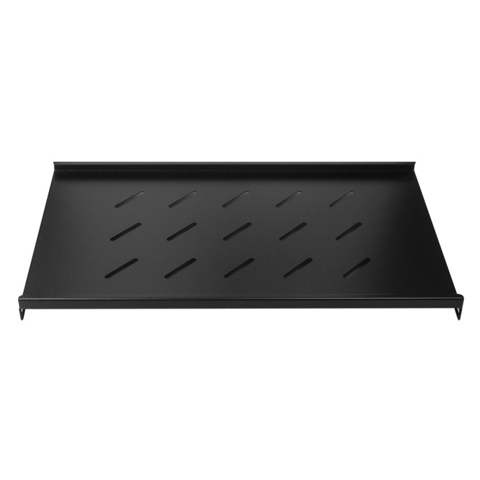 NEOMAX Полка 19"1U, для настенного шкафа 600*450; глубина полки 280мм, ширина 500мм; цвет черный NM-SHF-1U45-101-BK