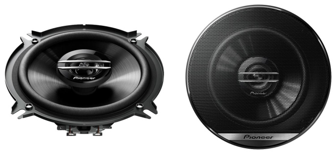 Колонки автомобильные Pioneer TS-G1320F 250Вт 88дБ 4Ом 13см 5дюйм ком.:2кол. коаксиальные двухполосные