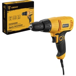 Дрель-шуруповерт DEKO DKSD500W, сетевой [063-4053]