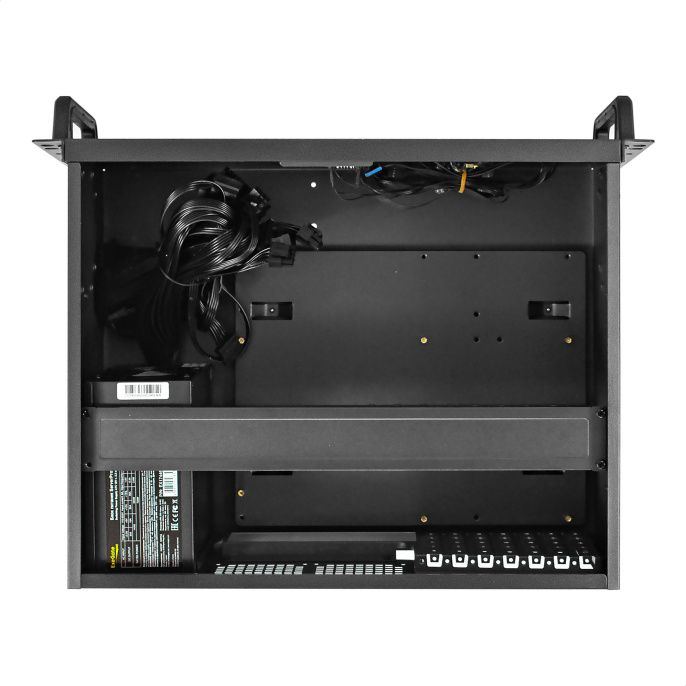 Серверный корпус ExeGate Pro 4U350-02 <RM 19", высота 4U, глубина 350, БП 400ADS, 2*USB> EX295872RUS