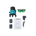 Лазерный уровень TESLA UR30PRO линейный крест 30м ±0,2мм/м зеленый луч 663151