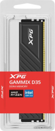 Оперативная память ADATA GAMMIX D35 DDR4 DIMM 8GB 3200MHz 1*8GB 16-20-20 BLACK SINGLE TRAY AX4U32008G16A-SBKD35