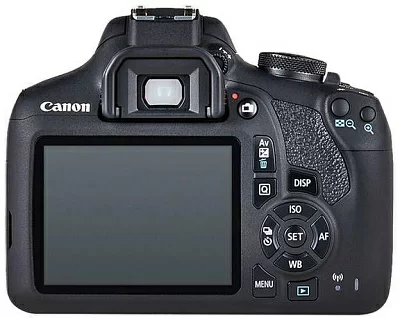 Фотокамера Canon EOS 2000D Black EF-S 18-55 IS II KIT 2728C003 (24.1Mpx29-88mm3xF3.5-5.6JPG/RAWSDXC3.0"WiFiUSBHDMILi-Ion)