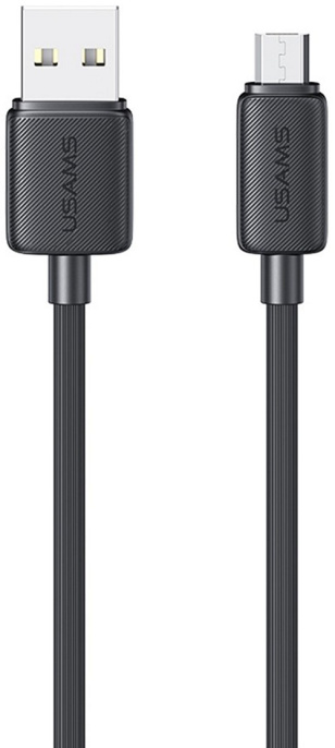 Кабель Usams US-SJ690 micro Striped Data Cable-KY Series 1m Черный SJ690USB01