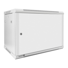 Шкаф телекоммуникационный 19" настенный 9U ExeGate EC-WM-9U.450.M.GREY (19”, 9U, 600x450x500mm (ШхГхВ), передняя дверь металл, съемные боковые панели, пыле- и влагозащита IP23, светло-серый RAL 7035) EX298613RUS
