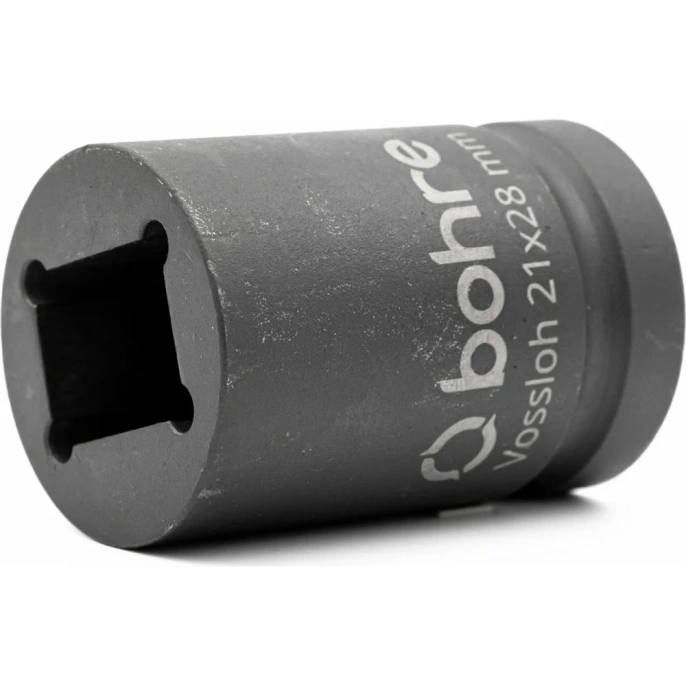 Головка 4-х гранная Bohre 28х21 мм, 1DR для бензогайковёрта под скрепление Vossloh КБ003754