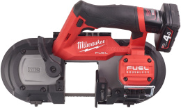 Ленточная пила Milwaukee M12 FBS64-402C FUEL 4933478441 питание: аккумулятор 12 В , обороты холостого хода: 174 об/мин, глубина реза 90°: 64 мм, длина пильного полотна: 776.3 мм, 2 аккумуляторных блока M12 B4, зарядное устройство C12 C в комплекте