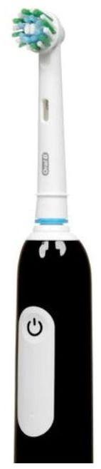 Электрическая зубная щетка Oral-B Cross Action Pro 1 500/D305.513.3, насадки для щётки: 1 шт, цвет: черный