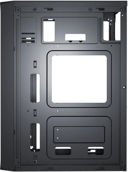 Корпус ATX Digma DCC-MD302, Midi-Tower, без БП,  черный