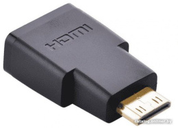 Кабель-переходник UGREEN 20101 Mini HDMI (M) to HDMI 2.0 (F), передача аудио и видео, Black