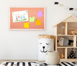 Доска пробковая Cactus CS-CWBD-30x45 коричневый 30x45см