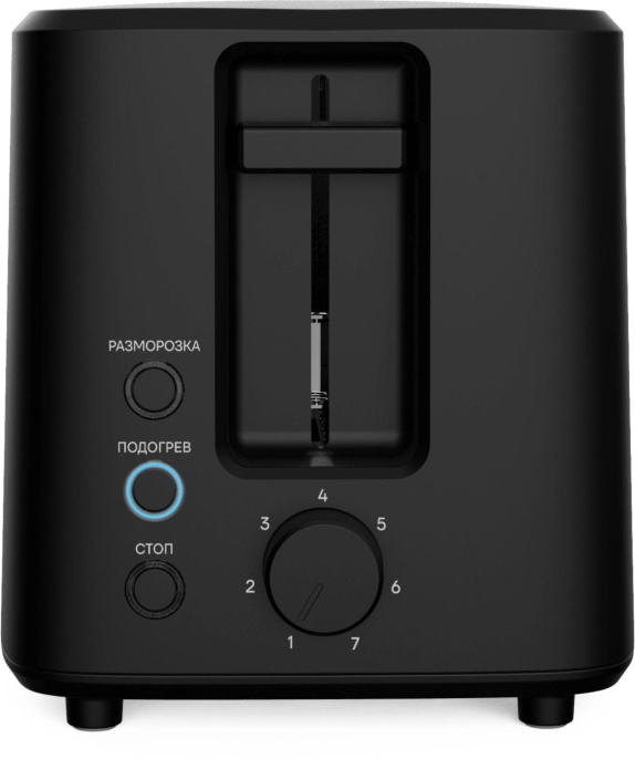 Тостер Vitek Gracia VT-T1000 700Вт черный/серебристый