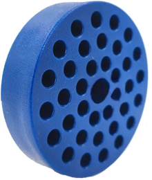 Держатель бит WorkPro WP433055 магнитный, с отверстиями бит 36 шт x ø6.35мм и отверстием переходника бит ø14 мм, надежная фиксация насадок, быстрая и простая замена бит, изготовлен из высококачественных материалов, компактный размер, отвертки в комплект