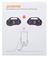 Колонка портативная Digma S-34, 25Вт, черный [sp3425b]