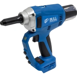 Аккумумуляторный заклепочный пистолет BULL CRG 1018 XLTpro SOLO, бесщеточный, 25 мм, 10000 Н 1304593
