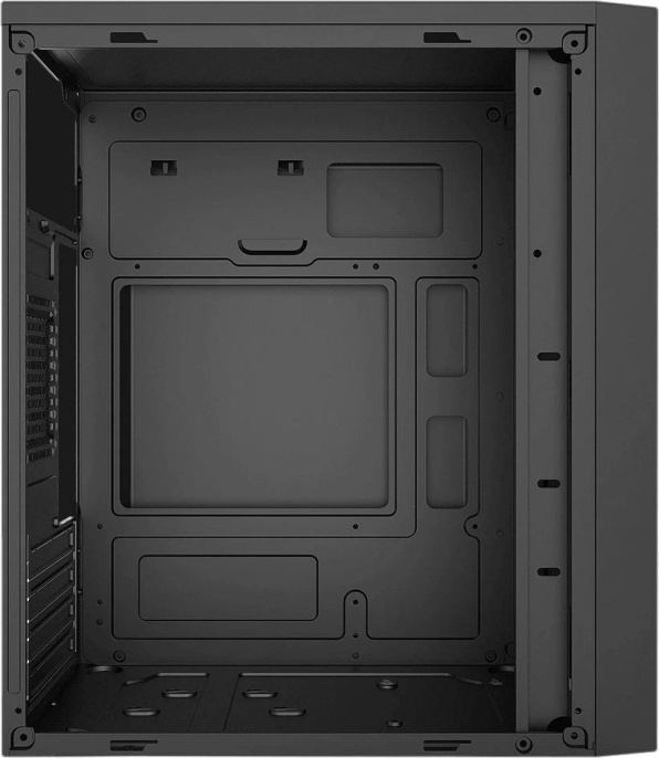 Корпус Accord ACC-XA09 черный без БП mATX 1x80mm 1x120mm 2xUSB2.0 1xUSB3.0 audio bott PSU