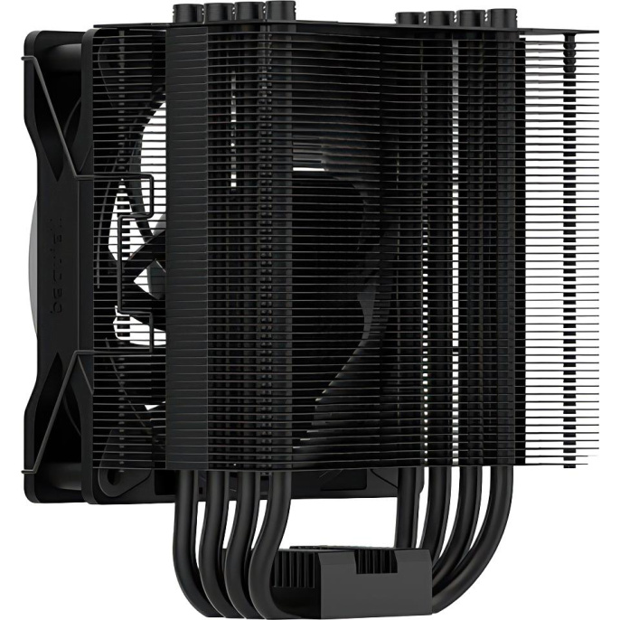 Кулер для процессора CPU Cooler be quiet! PURE ROCK 2 FX 150W, 4-pin PWM, 155mm, Al/Cu, 4x6mm, ARGB, 1x120mm, 42.6CFM, 24.4dBA, 2000RPM, S: 1700/1200/115X/2066/2011 -3 square ILM, AM5/AM4, black BK033