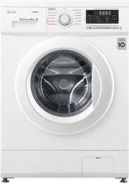 Стиральная машина LG F1296NDS0, с фронтальной загрузкой, 6кг, 1200об/мин, с паром, инверторная