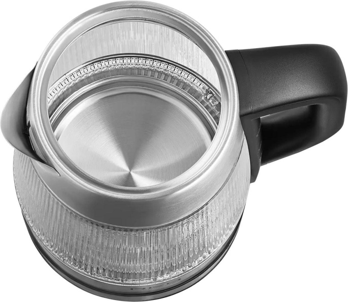 Чайник электрический RED SOLUTION G121, 1.8л, стекло/металл/пластик