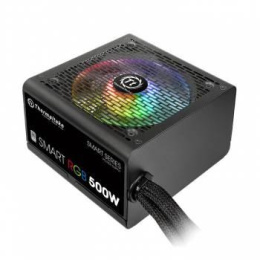 Блок питания Thermaltake Smart RGB 500,  500Вт,  80 PLUS WHITE,  120мм, черный, retail [ps-spr- 0500nhsawe-1]