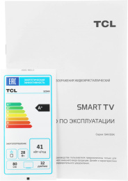 Телевизор QLED TCL 32" 32S4K-RU черный HD 60Hz DVB-T DVB-T2 DVB-C DVB-S DVB-S2 USB WiFi Smart TV RUS