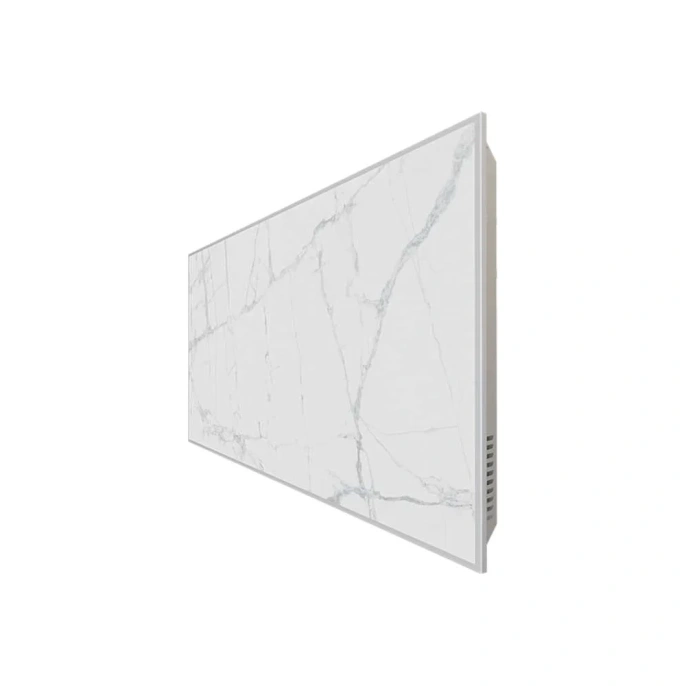 Отопительная панель STOUT WHITE STONE SCT 120x60, белый гранит/белый корпус SCT-00WW-012060 RG0093A6SUVJET