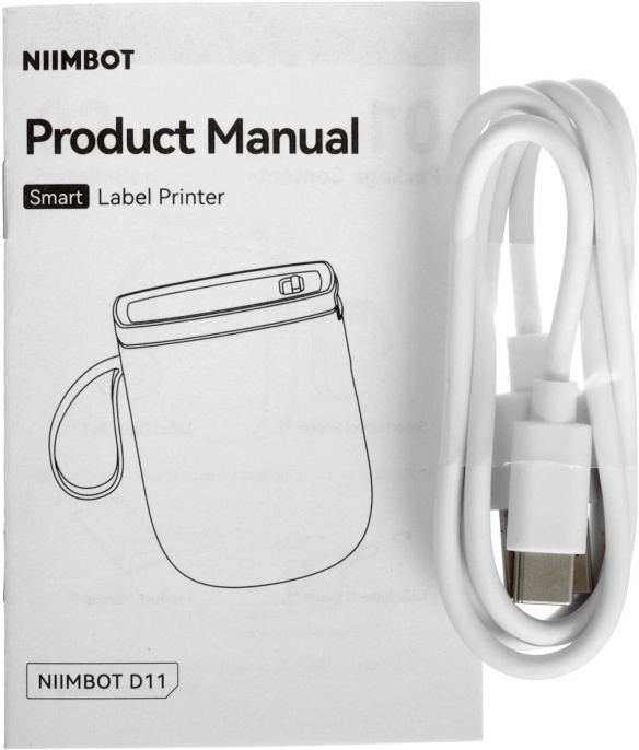 Принтер этикеток NIIMBOT D11 H,  голубой [1746730]