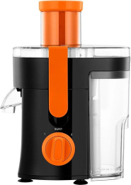 Соковыжималка центробежная Kitfort КТ-1198 400Вт оранжевый/черный