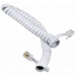 Rexant 18-2041 Шнур для телефонной трубки, витой RJ-10 4P-4C , 4м, белый