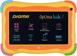 Планшет Digma Optima Kids 7 RK3126C 1.2 4C RAM1Gb ROM16Gb 7" IPS 1024x600 Android 8.1 разноцветный 2Mpix 0.3Mpix BT WiFi microSD 128Gb 2500mAh