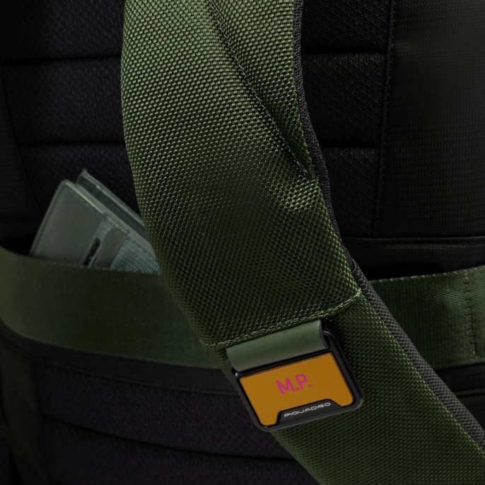 Рюкзак Piquadro Lyss CA6928S143BM/VE зеленый тимьяновый полиэстер