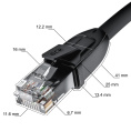 GCR Удлинитель патч-корда прямой 3.0m, UTP медь, кат.6, 24 AWG, ethernet high speed 10 Гбит/с, RJ45, GCR-52651 Greenconnect GCR-52652