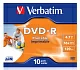Диск DVD-R Disc Verbatim 4.7Gb 16x уп. 10шт printable 43521