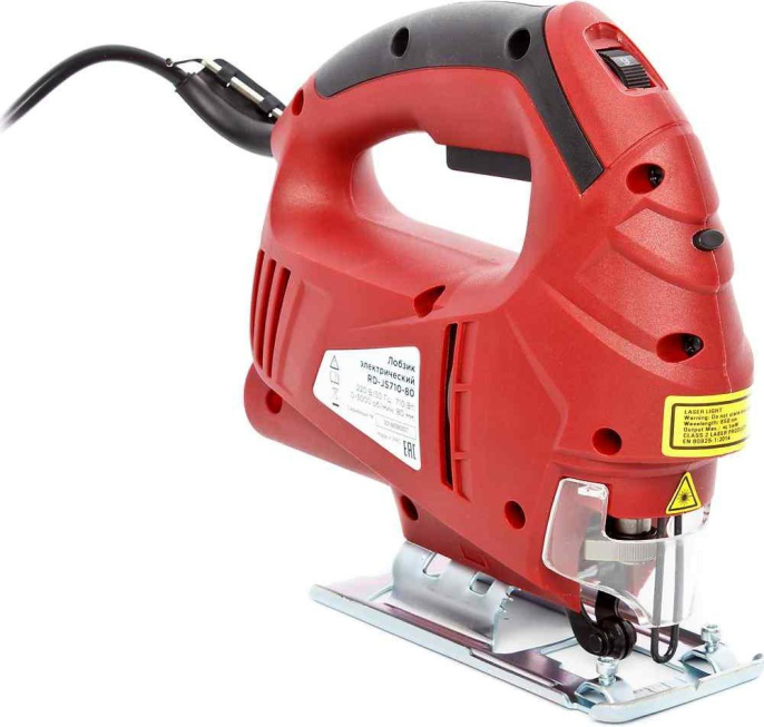 Лобзик RedVerg RD-JS710-80 710Вт 3000ходов/мин от электросети