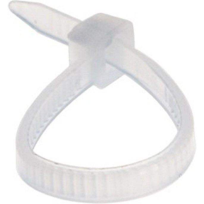 REXANT 07-0100-4 Стяжка кабельная нейлоновая 100x3,6мм, белая 100 шт/уп