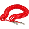 Шланг спиральный с БРС 0850 - 10 м. CDC Pneumatics UC 0850-10C RED