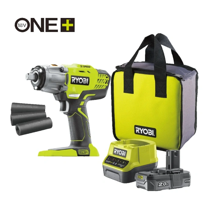 Аккумуляторный гайковерт Ryobi ONE+ R18IW3-120S 5133003574