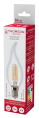 Лампа филам. Thomson Filament TH-B2388 11Вт цок.:E14 свеча 220B св.свеч.бел.хол. Tail Candle упак.:1шт
