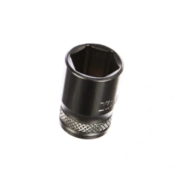 Торцовая головка "INDUSTRIE QUALITAT" хромосатинированная (FLANK, 1/4", 13 мм) Kraftool 27815-13_z01