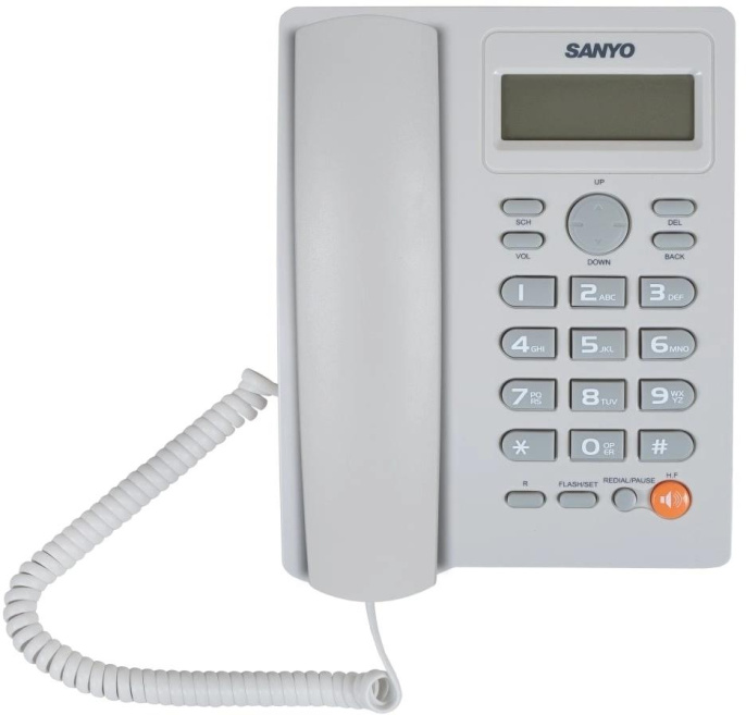 Проводной телефон Sanyo RA-S306W, белый