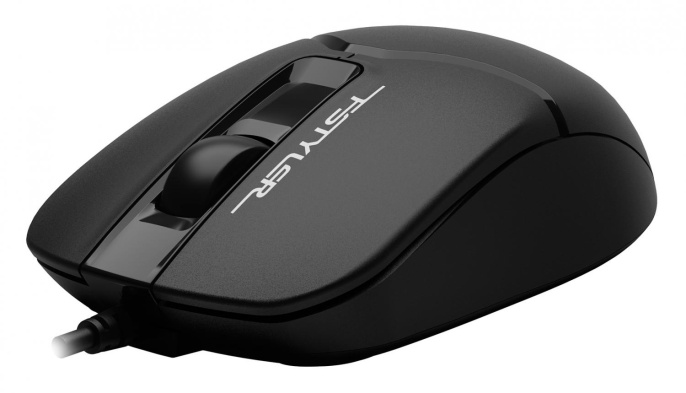 Клавиатура + мышь A4Tech Fstyler F1512 клав:черный мышь:черный USB F1512 BLACK