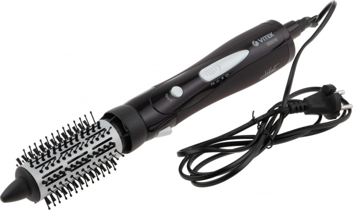 Фен-щетка Vitek VT-8235 1000Вт фиолетовый