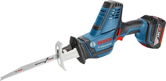 Сабельная пила Bosch GSA 18 V-LI C аккум. 3050ход/мин ДА 06016A5002