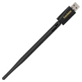 Сетевой адаптер Wi-Fi 4 ExeGate EDWA-137-N300-1 (Беспроводной USB адаптер, Wi-Fi N (b/g/n), чипсет Realtek8192, до 300 Мбит/с на 2,4 ГГц, внешняя 3dBi антенна, USB 2.0) EX299652RUS