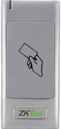 Cчитыватель ZKTeco MR100[ID] RFID карты EM, бесконтактный, частота: 125-134кГц, дальность: от 6 до 15см, напряжение питания: 12Вт, потребляемый ток: 25мА